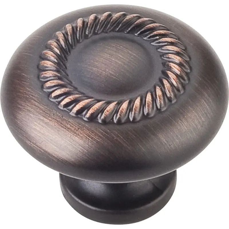 Cypress Knob, 1-1/4" Dia.,  Brushed Oil Rubbed Bronze