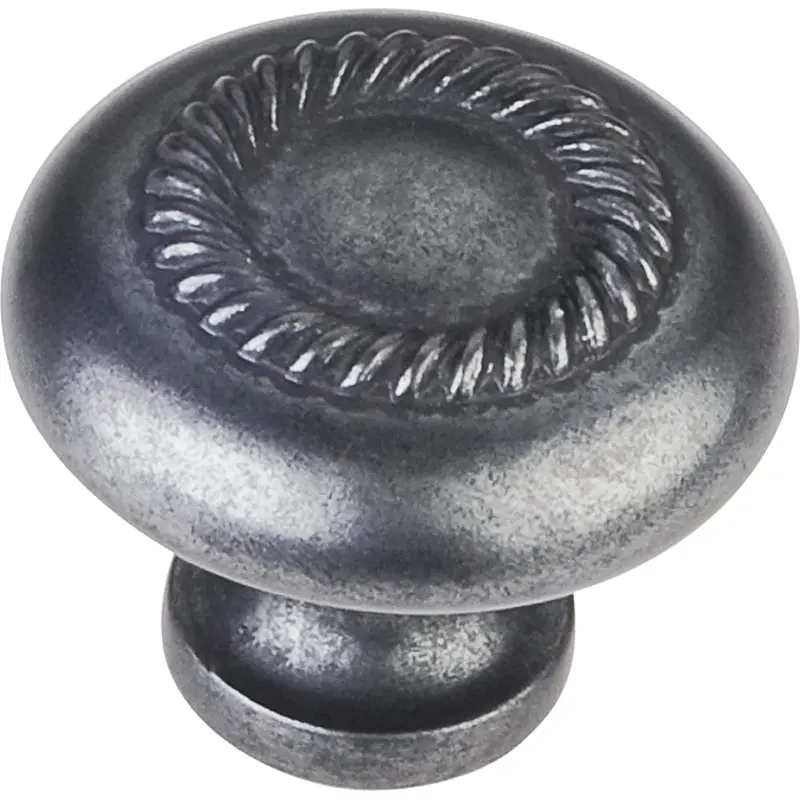 Cypress Knob, 1-1/4" Dia.,  Gun Metal