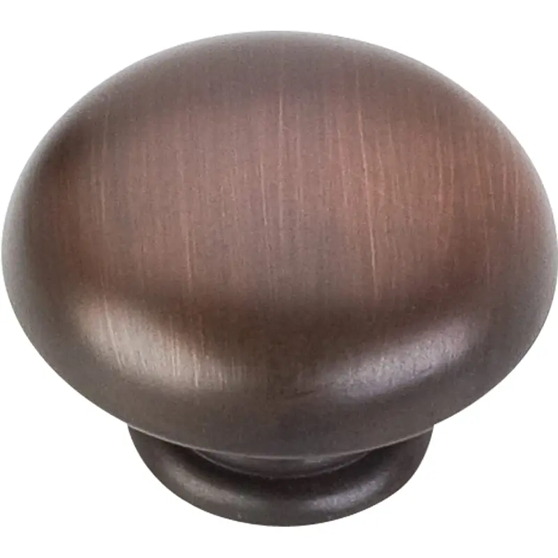 Gatsby Knob - 1-3/16" Diameter - Brushed Oil Rubbed Bronze