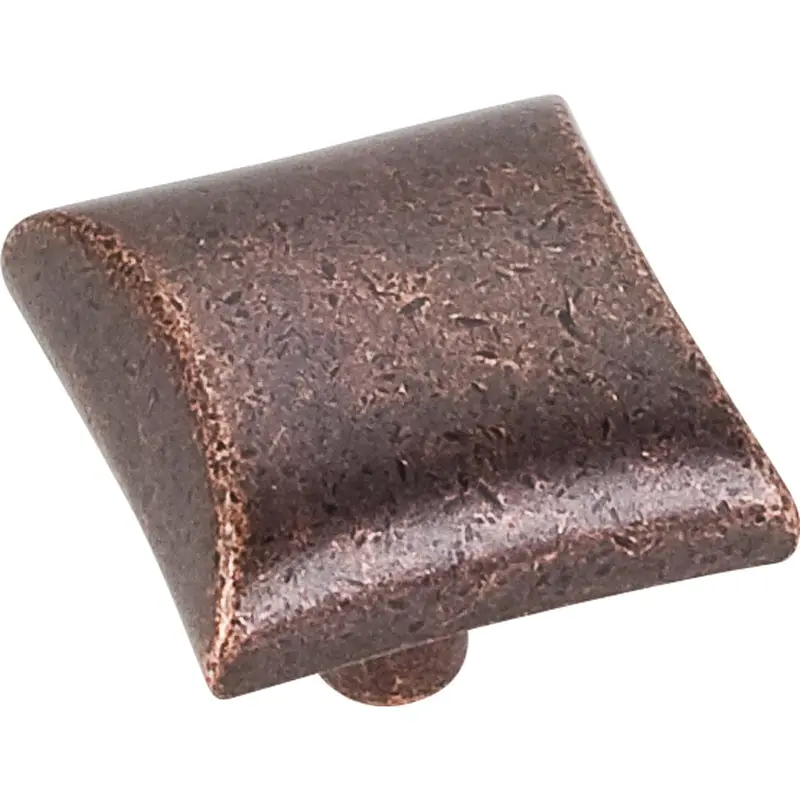 Glendale Knob, 1-1/8" O.L.,  Distressed Oil Rubbed Bronze