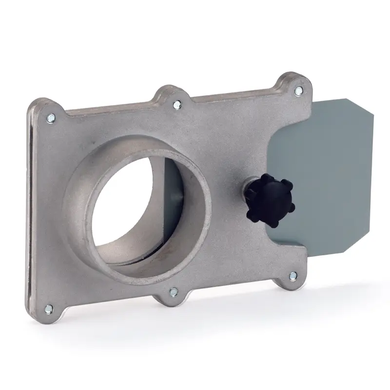 Aluminum Blast Gate Dust Collection Fitting - 2-1/2"