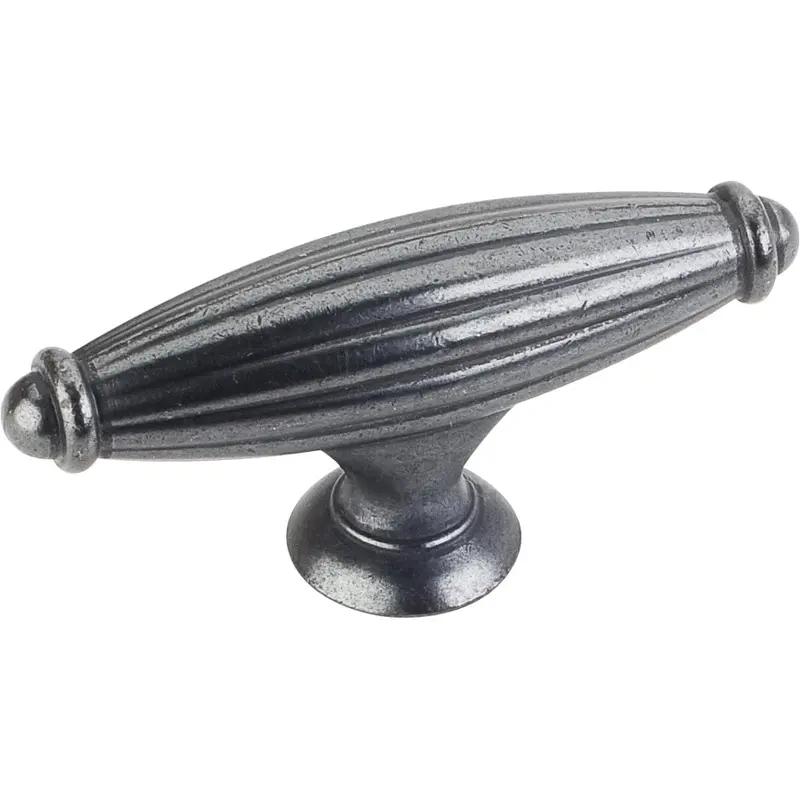 Glenmore Knob, 2-5/8" O.L., Gun Metal