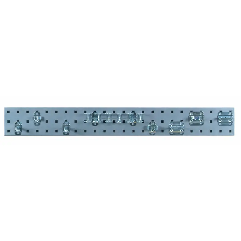 Silver Tool Pegboard Kit