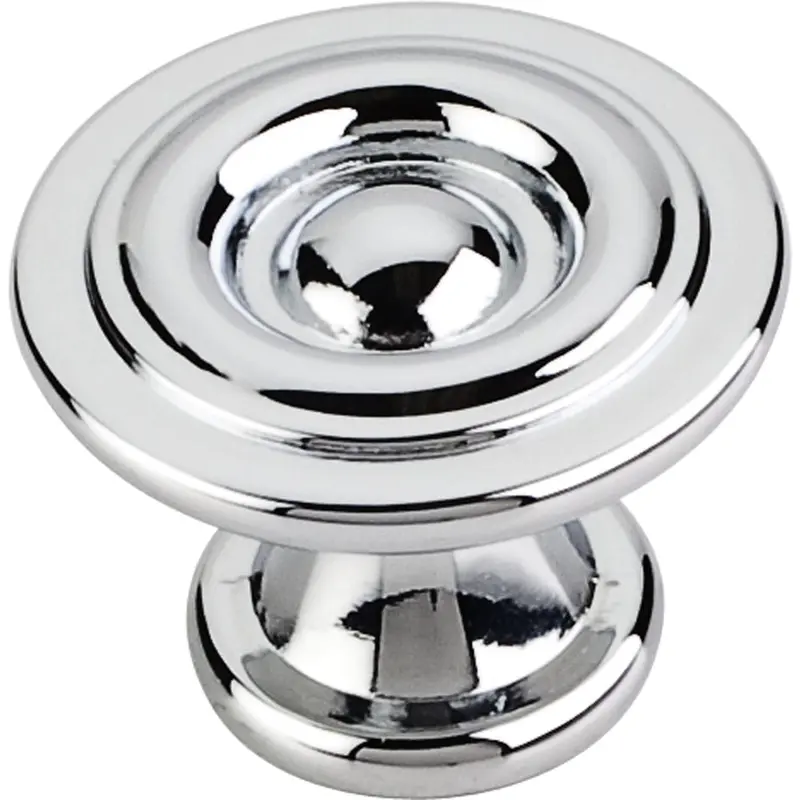 Syracuse Knob, 1-3/16" O.L., Polished Chrome