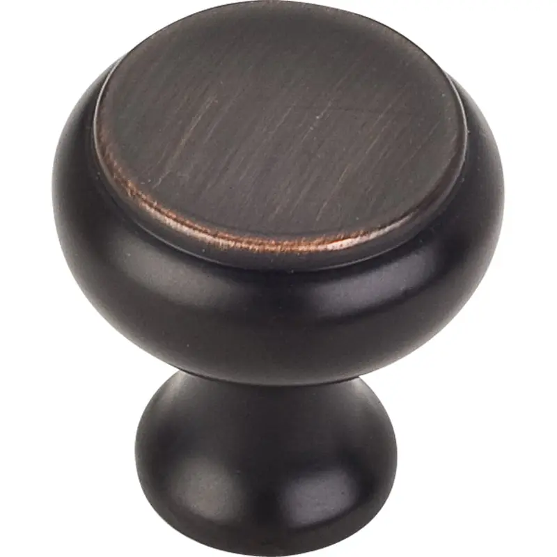 Westbury Knob, 1-1/4" Dia.,  Brushed Oil Rubbed Bronze