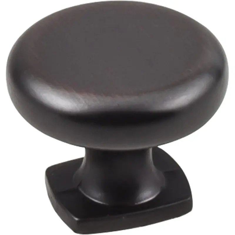 Belcastel 1 Knob, 1-3/8" Dia.,  Brushed Oil Rubbed Bronze