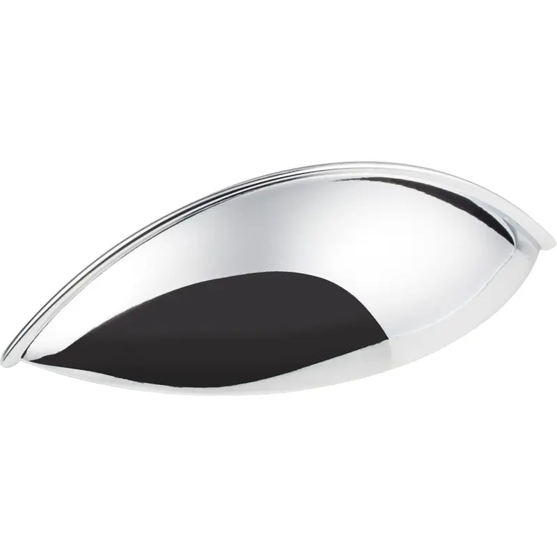 Bordeaux Pull, 96 mm C/C, Polished Chrome
