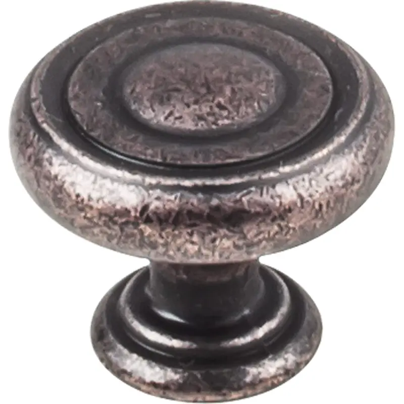 Bremen 1 Knob, 1-1/4" Dia.,  Distressed Oil Rubbed Bronze