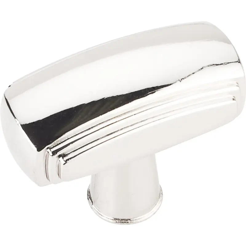 Delgado Knob, 1-9/16" O.L.,, Polished Nickel