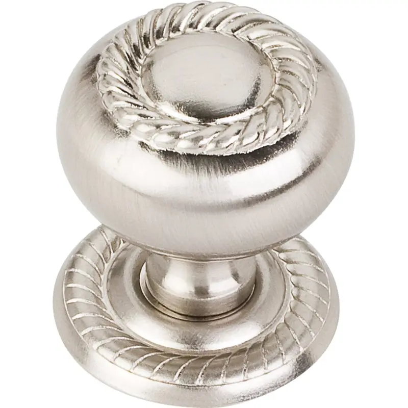 Rhodes Knob, 1-1/4" Dia., Satin Nickel