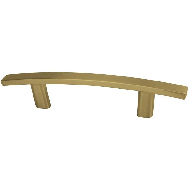 Transitional Pull - 3" Center-to-Center - Satin Brass