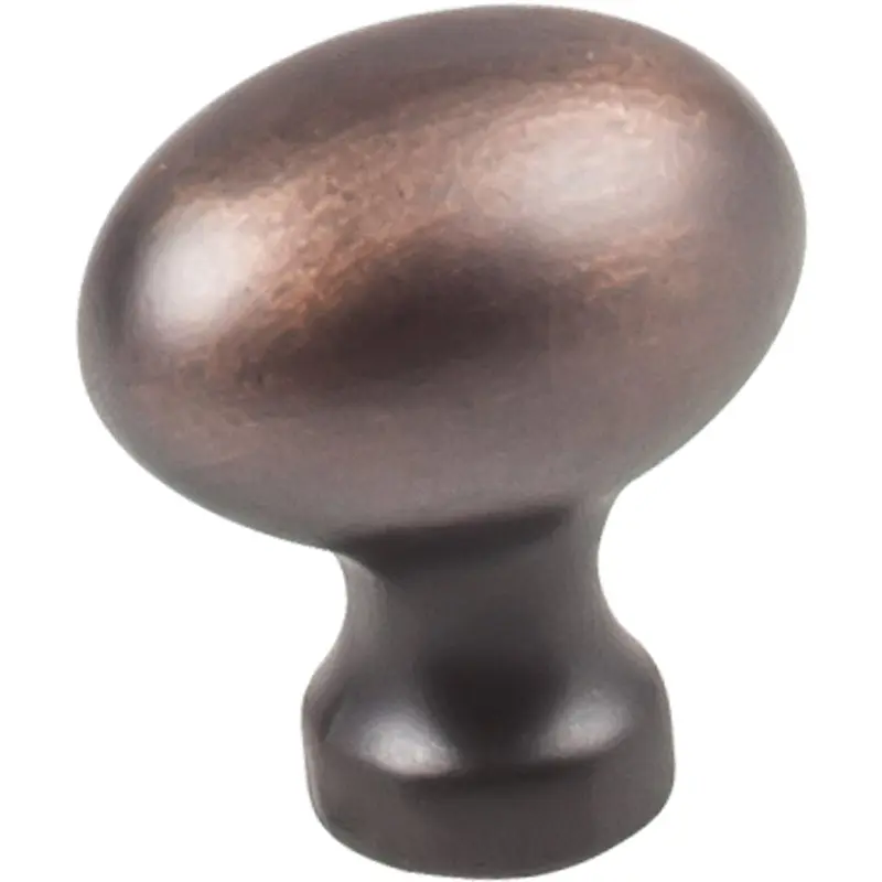 Bordeaux Knob, 1-3/16" O.L., Brushed Oil Rubbed Bronze