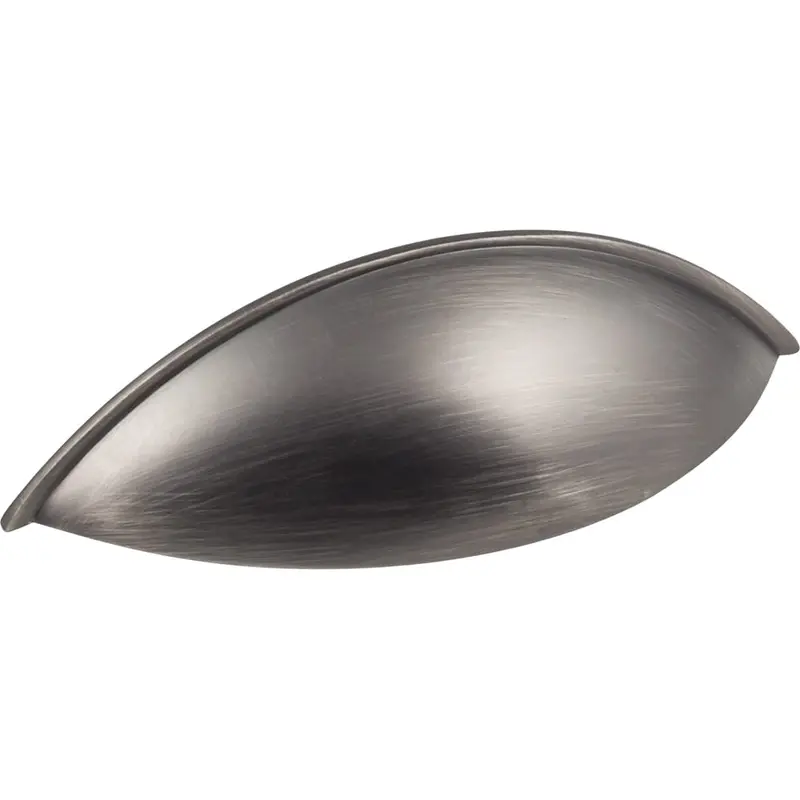 Bordeaux Pull, 96 mm C/C, Brushed Pewter