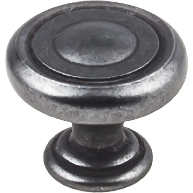 Bremen 1 Knob, 1-1/4" Dia.,  Gun Metal