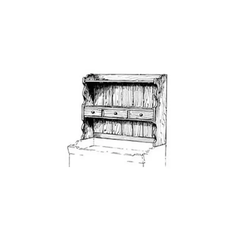 Woodworking Project Paper Plan to Build Small Hutch