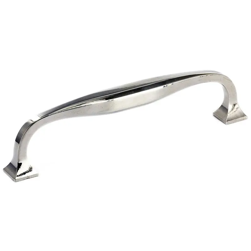 Transitional Pull, 6-5/16" Center-to-Center, Polished Nickel