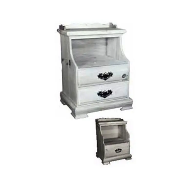 Woodworking Project Paper Plan to Build Simple 2-Drawer Nightstand