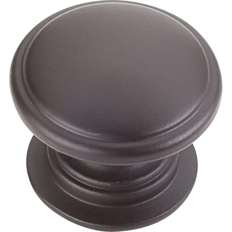 Durham Knob, 1-1/4" Dia.,  Dark Bronze