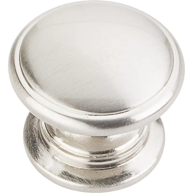 Durham Knob, 1-1/4" Dia.,  Satin Nickel