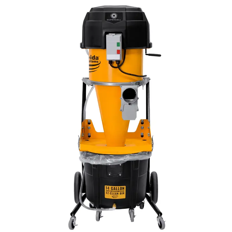 Supercell Mobile High Pressure Dust Collector - 14 Gallon