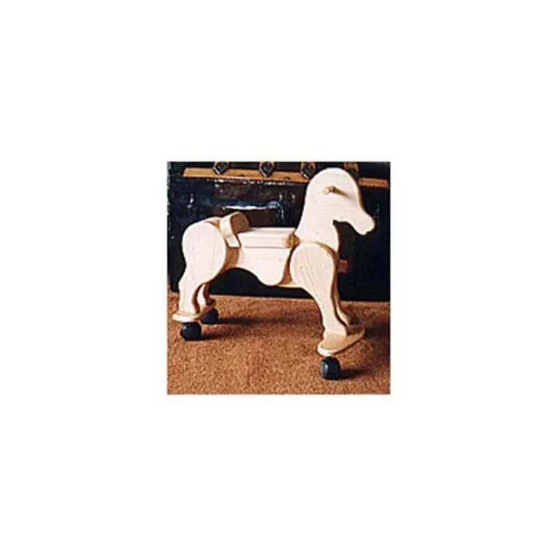 Woodworking Project Paper Plan to Build Caster Horse