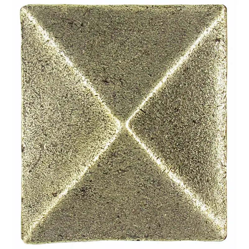 Prism Pyramid Knob Brass Oxide