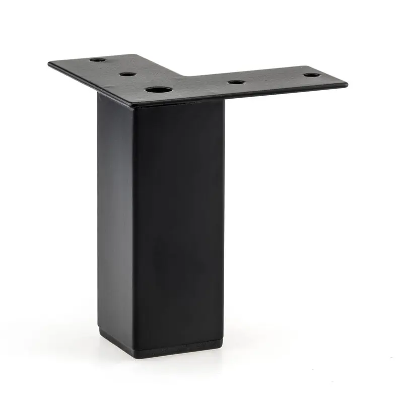 3-15/16" (100 mm) Contemporary Furniture Leg Black