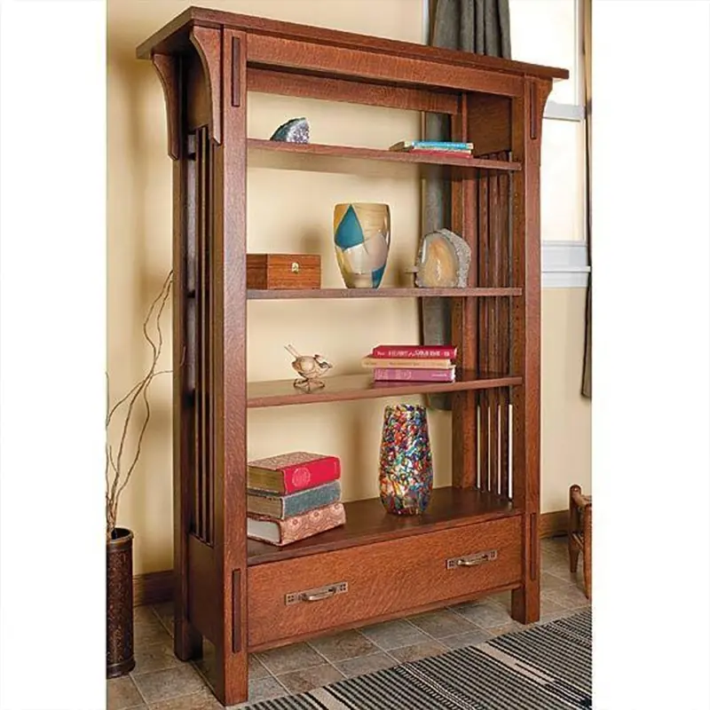 Arts & Crafts Bookcase - Paper Plan