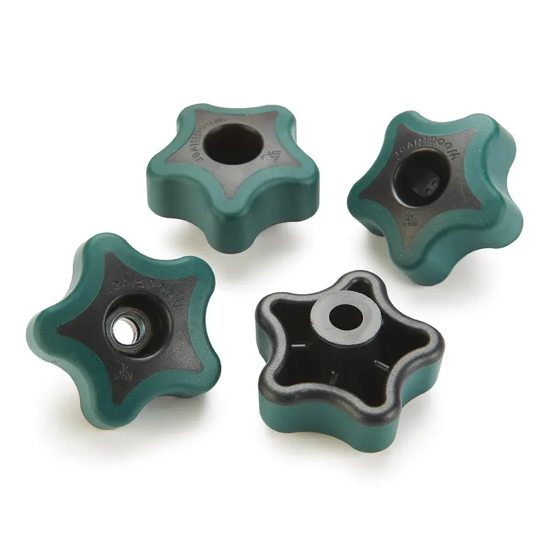 TPR Grip Knobs - 3/8" - 4 Pack