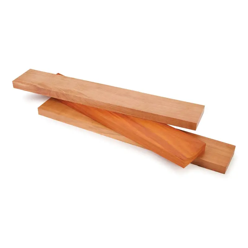 Patagonian Rosewood, Sirari Rosewood, African Padauk Thin Stock Assortment - 3/4" x 3" x 18" - 3 Piece