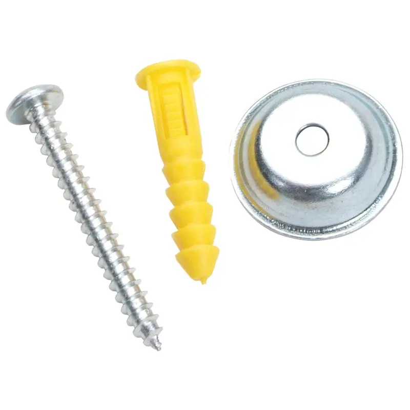 Steel/Plastic Pegboard Mounting & Spacer Kit for DuraBoard or 1/8" & 1/4"Pegboard, 16 Sets