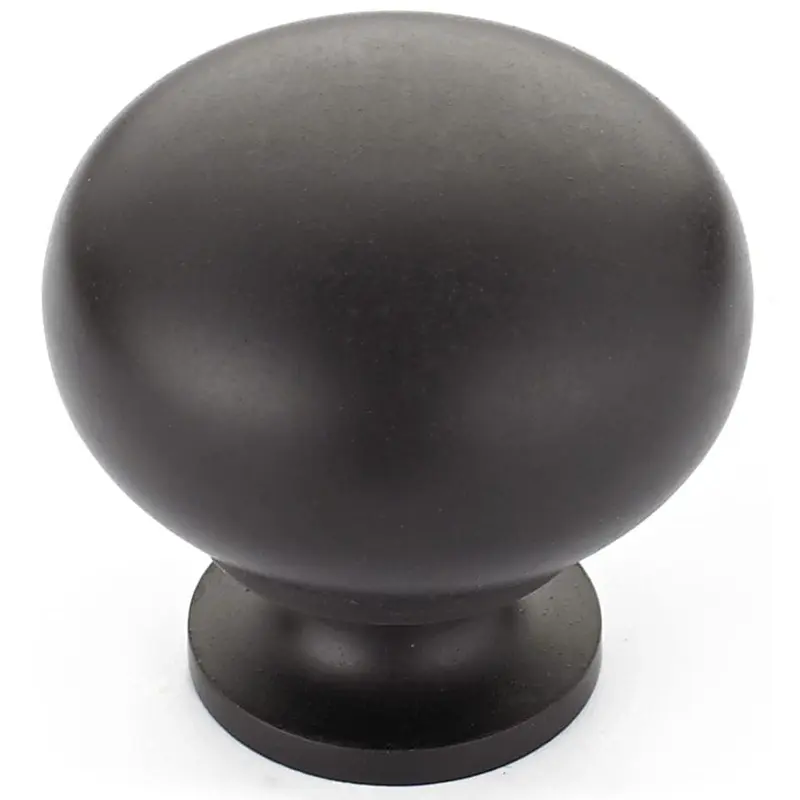 Traditional Knob, 1-1/4" D, Oil-Rubbed Bronze