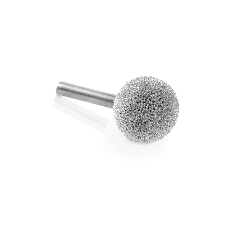 Original Sphere Burr, 1/4" Shaft, Coarse (1" x 1")