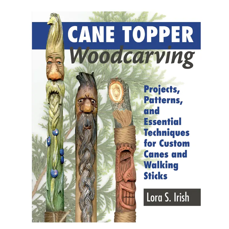 Cane Topper Wood Carving