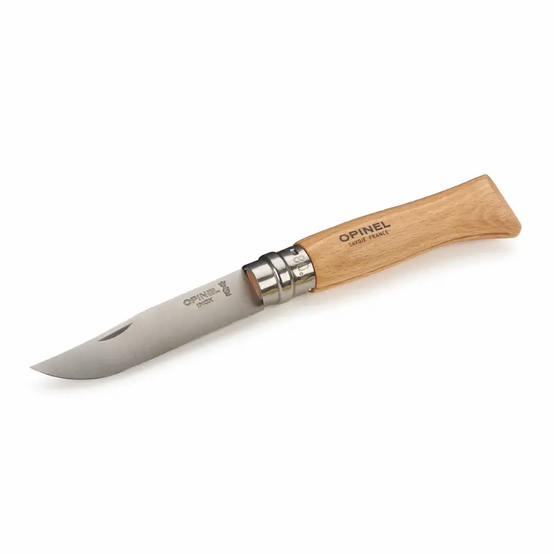 No. 8 Stainless Steel Folding Pocketknife