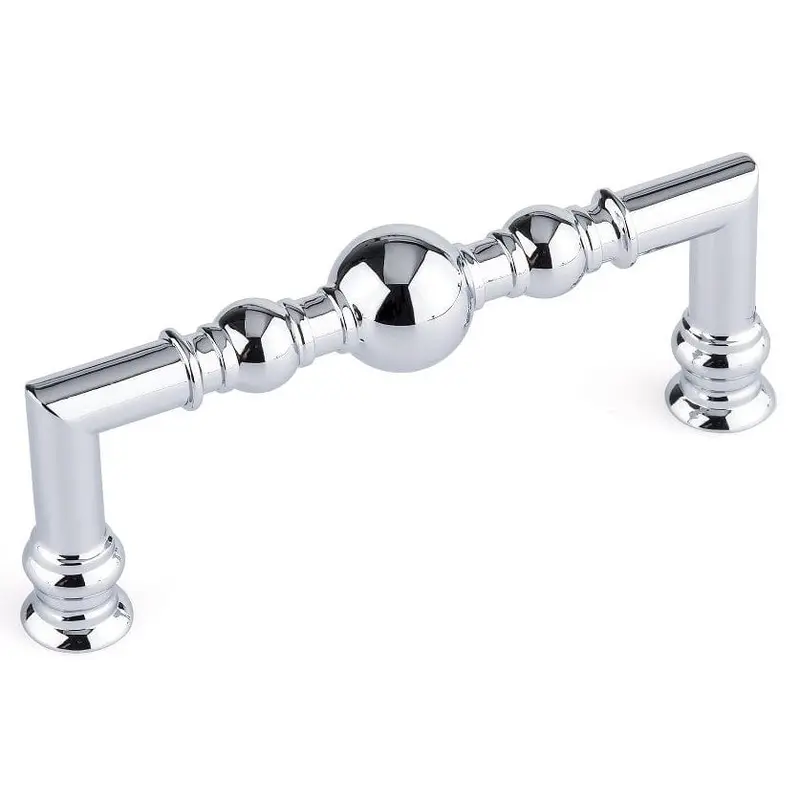 Traditional Pull, 3-3/4" Center-to-Center, Chrome