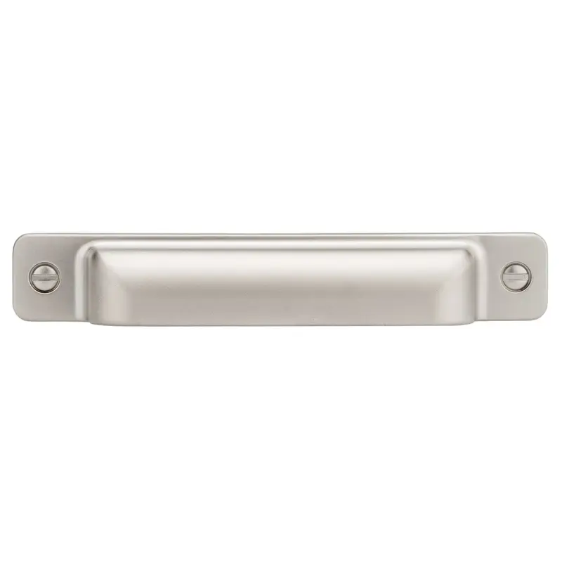 Transitional Pull, 5-1/16" Center-to-Center, Satin Nickel