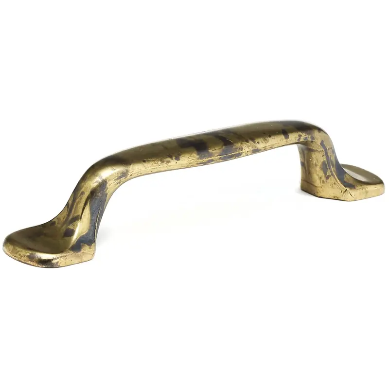 Traditional Pull, 3-3/4" Center-to-Center, Oxidized Brass