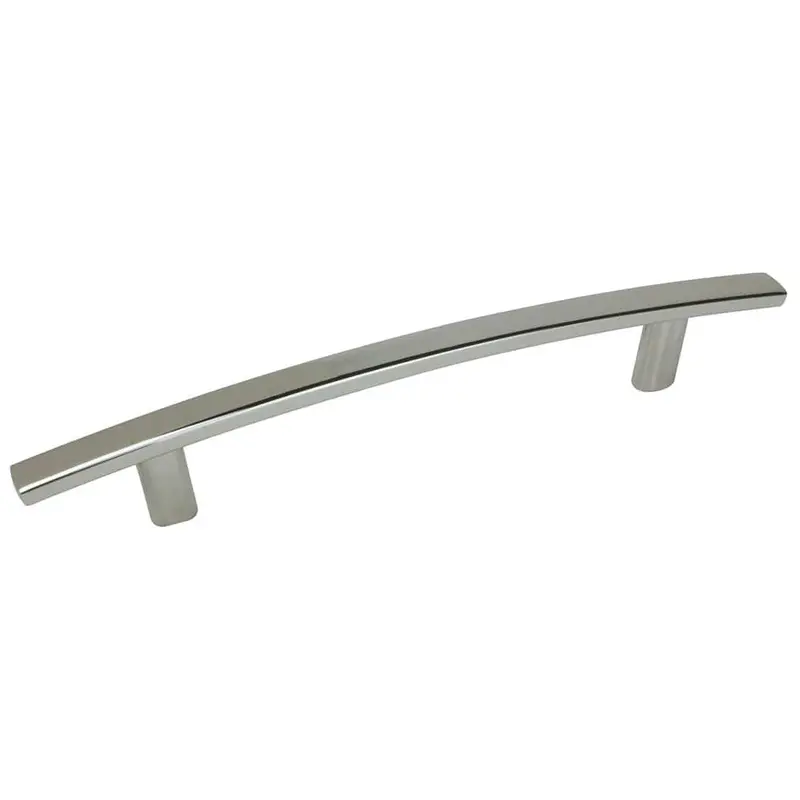 Transitional Pull, 5-1/16" Center-to-Center, Polished Nickel