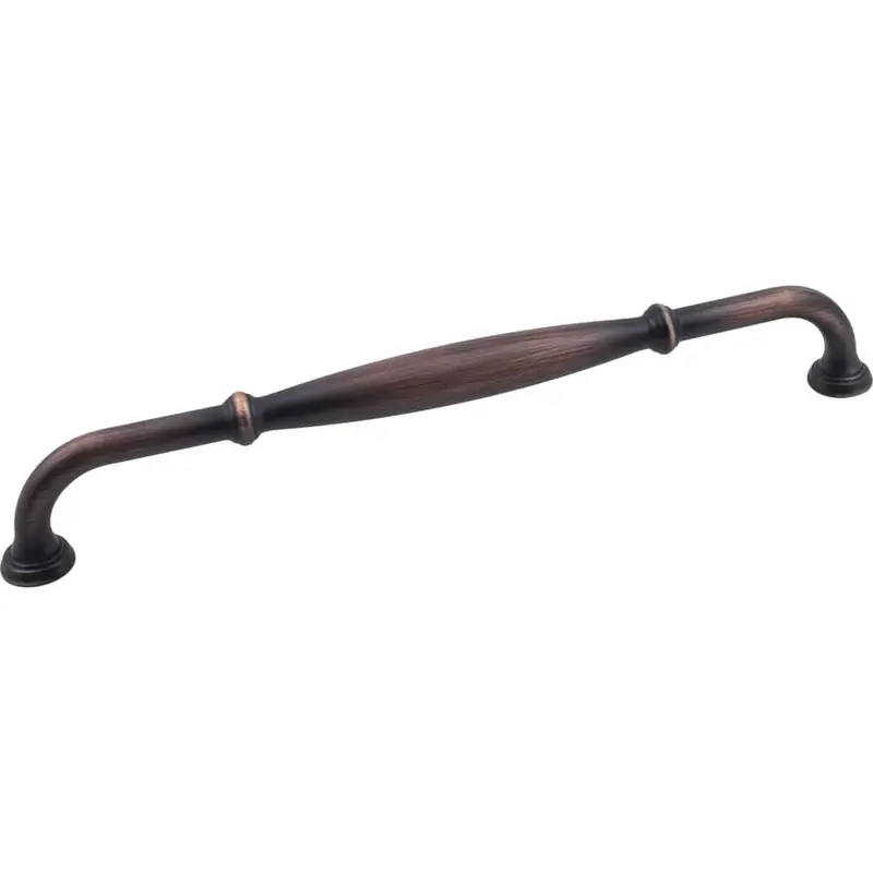 Tiffany Appliance Handle, 12" C/C, Brushed Oil Rubbed Bronze