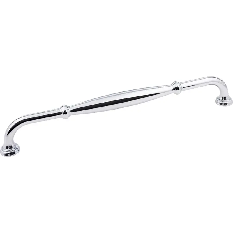 Tiffany Appliance Handle, 12" C/C, Polished Chrome