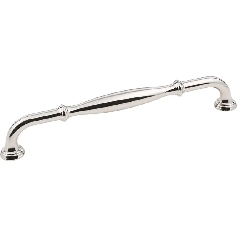 Tiffany Pull, 192 mm C/C, Polished Nickel