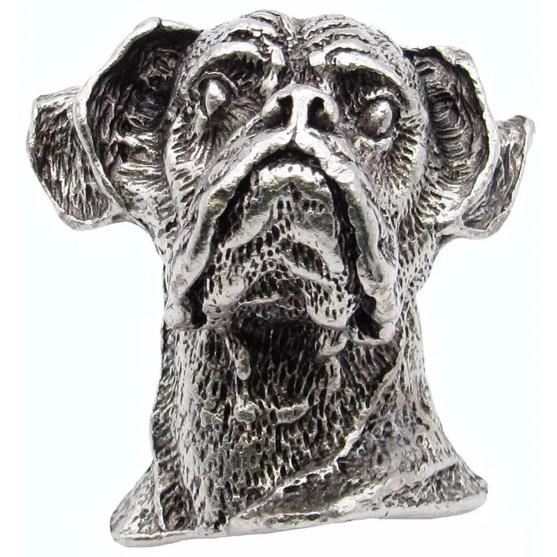 Boxer Knob Pewter Oxide