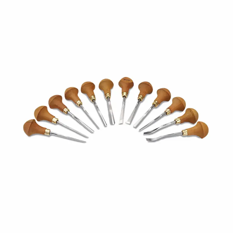 Carving Tool Palm Handled Set 12 piece
