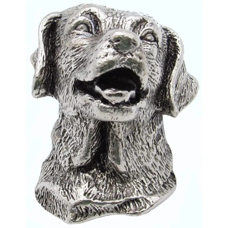 Golden Retriever Knob Pewter Oxide
