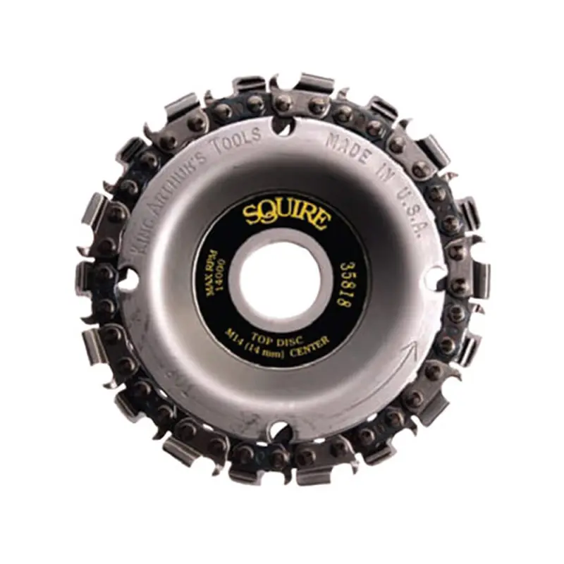 Squire Mini Woodcarving Disc - 18 Teeth - 5/8" Arbor