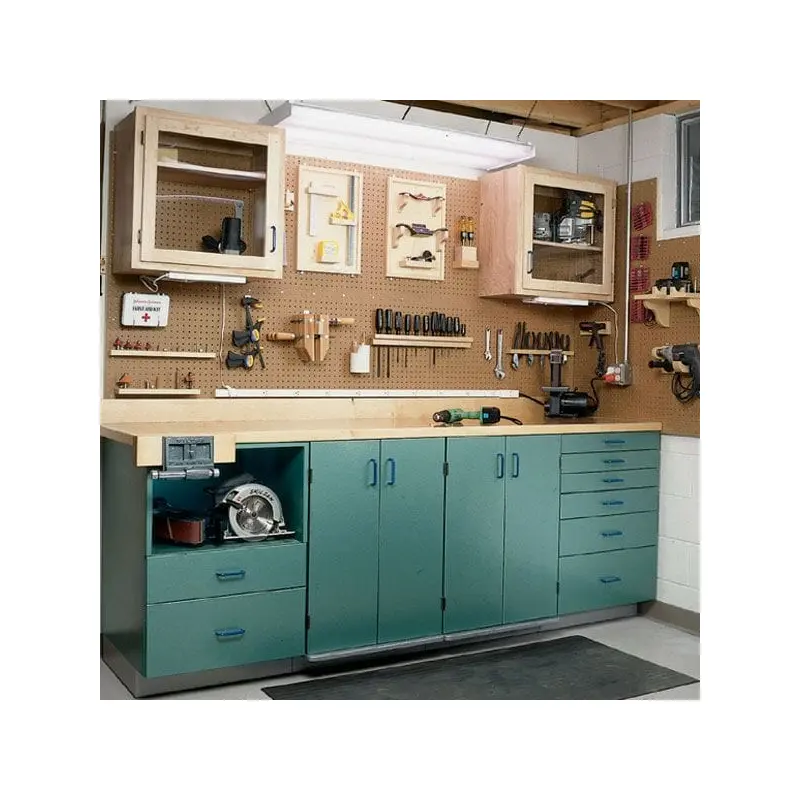 Woodworking Project Paper Plan to Build Full-Service Workbench