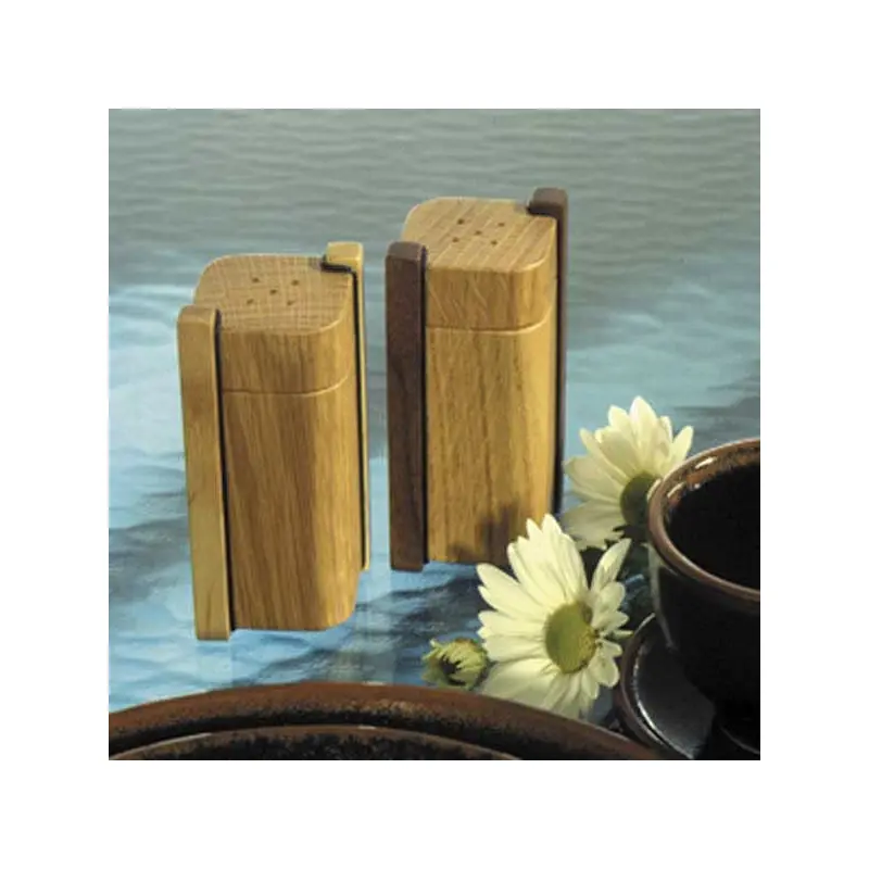 Woodworking Project Paper Plan to Build Salt & Pepper Shakers