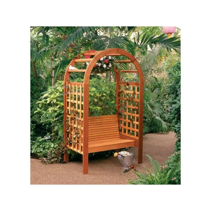 Woodworking Project Paper Plan to Build Garden Arbor