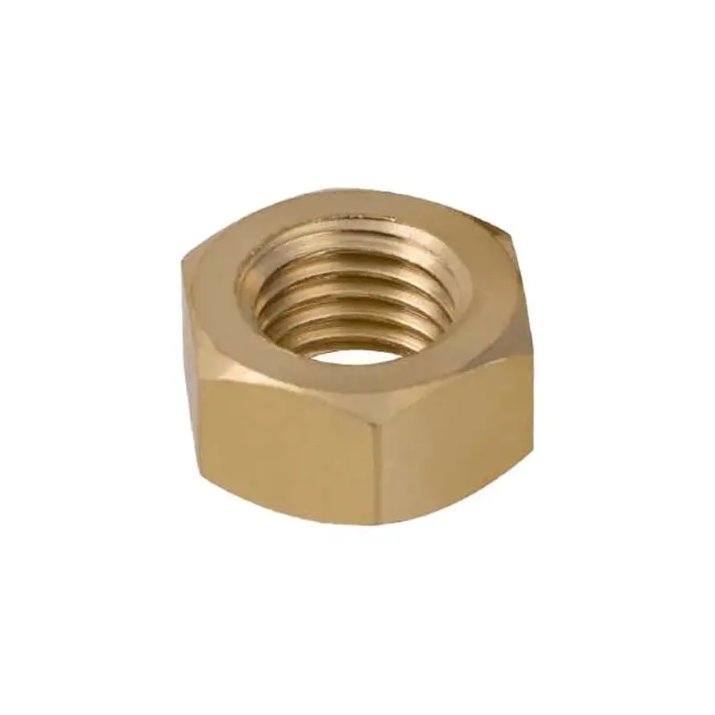 1/2" UNC Hex Nut Brass - Pack of 100